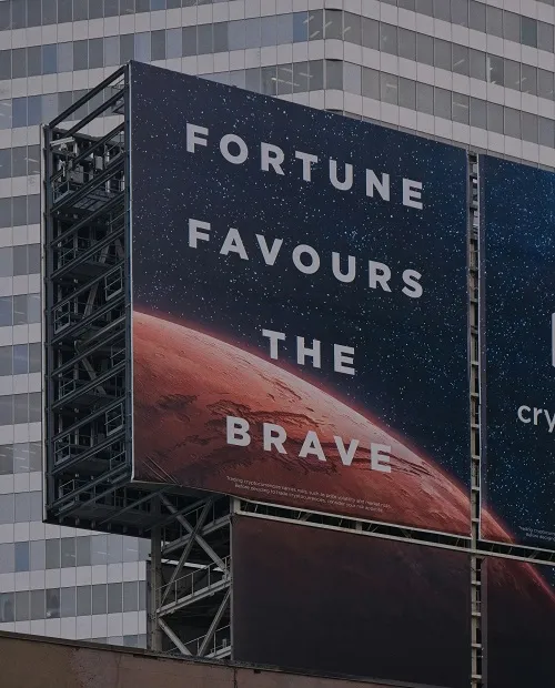 Large outdoor digital billboard mounted on a city building, highlighting the type of displays handled by digital billboard installation companies