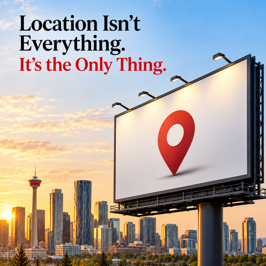 Billboard advertising Calgary