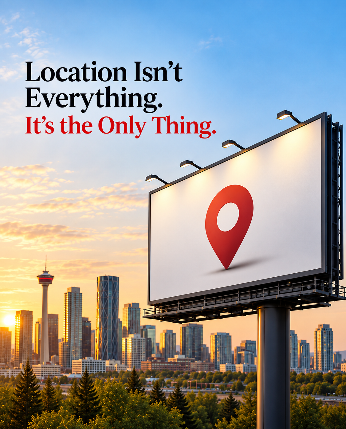 Billboard advertising Calgary